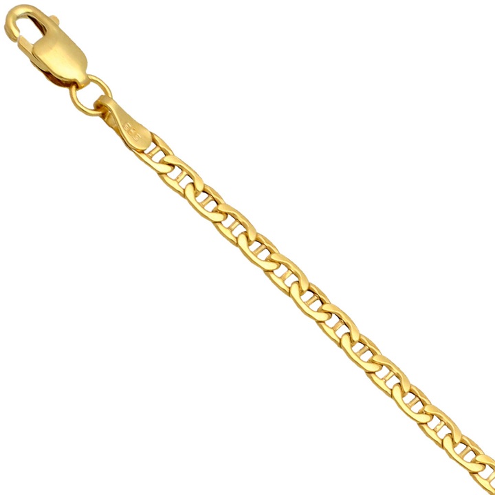 Łańcuszek złoty żyletka 45cm 2.4mm złoto pr.585