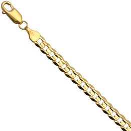 Łańcuszek złoty pancerka 55cm 4.7mm złoto pr.585