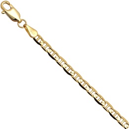 Łańcuszek złoty żyletka 50cm 3mm złoto pr.585