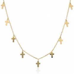 Naszyjnik złoty krzyżyk...