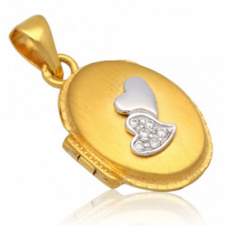 Wisiorek złoty puzderko...