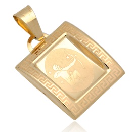 Wisiorek złoty znak zodiaku strzelec złoto 585