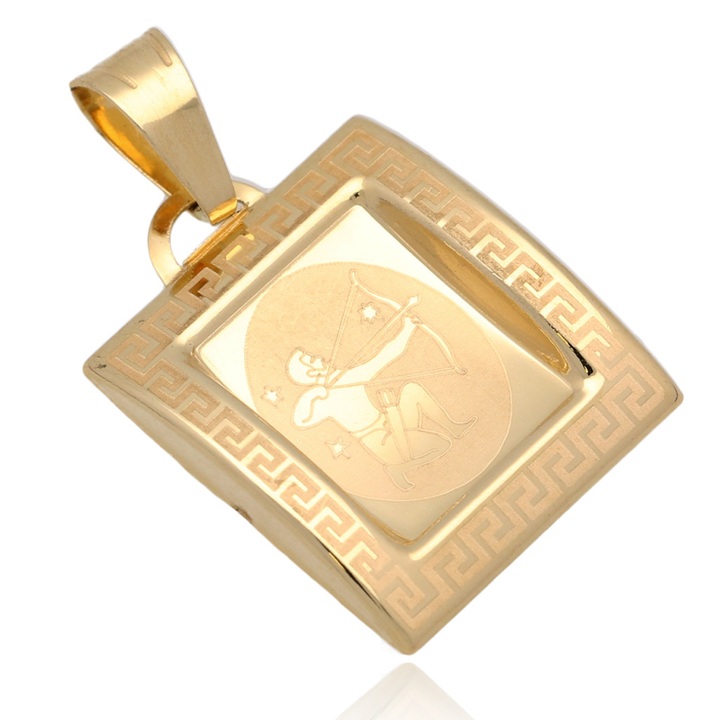 Wisiorek złoty znak zodiaku strzelec złoto 585