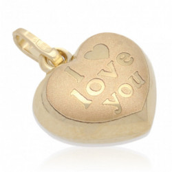 Wisiorek złoty serce...