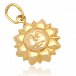 Wisiorek złoty słoneczko...