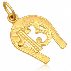 Wisiorek złoty podkowa...