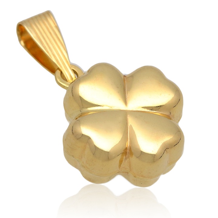 Wisiorek złoty koniczynka złoto pr.585