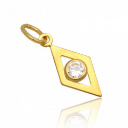 Wisiorek złoty rombik z...