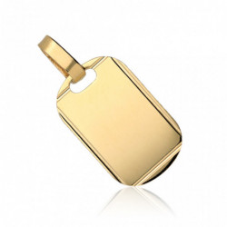 Wisiorek złoty blaszka...