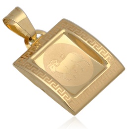 Wisiorek złoty znak zodiaku baran złoto 585