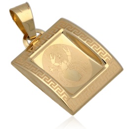 Wisiorek złoty znak zodiaku rak złoto 585