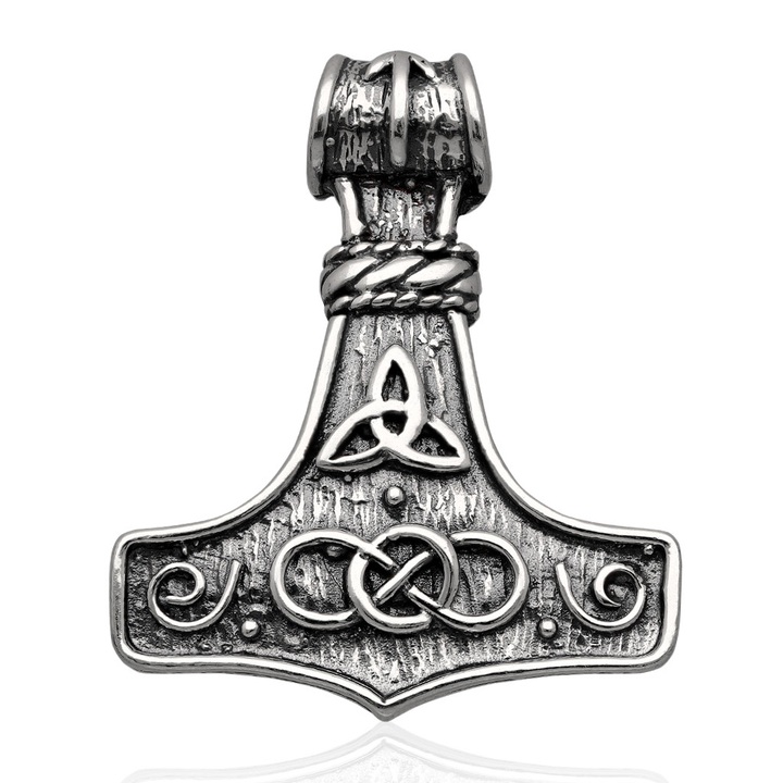 Wisiorek męski młot thora nordycki zawieszka męska mjolnir srebro 925
