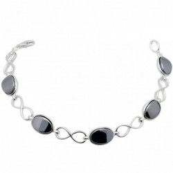 Bransoletka srebrna z...