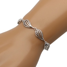 Bransoletka srebrna 18-21cm srebro 925